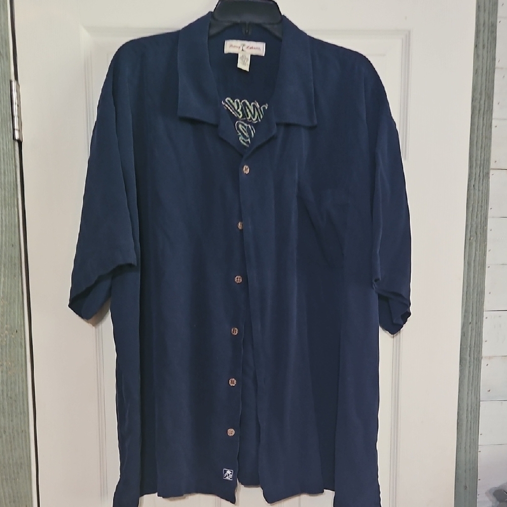 Tommy Bahama Men's Navy Shirt